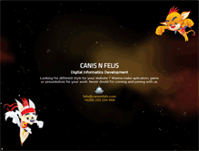 Tablet Screenshot of canisnfelis.com